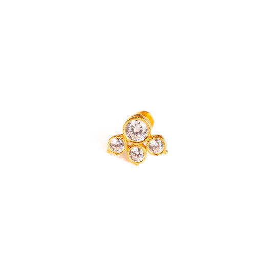 Nirali Silver Nosepins