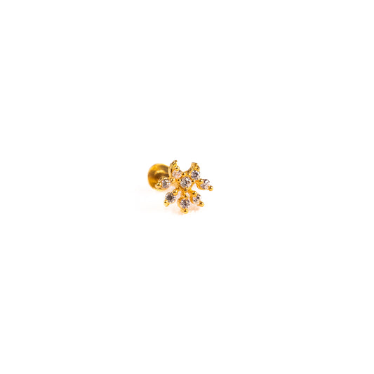 Aadat Silver Nosepins