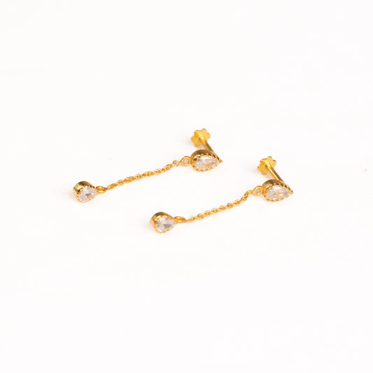 Sree Silver Bugadi Earrings