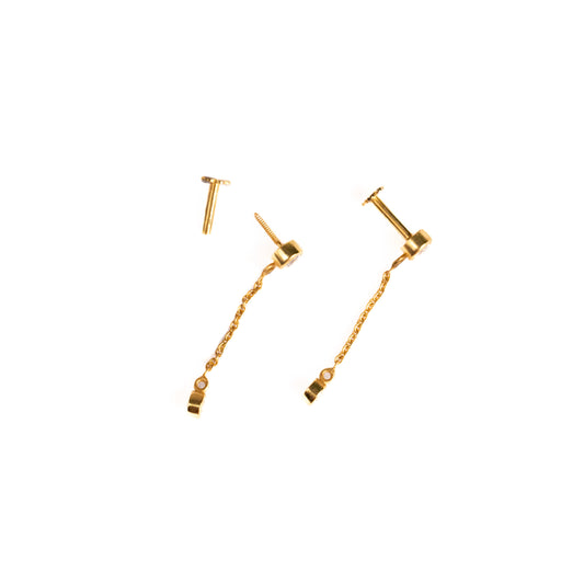Valli Silver Bugadi Earrings