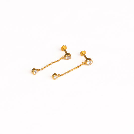 Valli Silver Bugadi Earrings