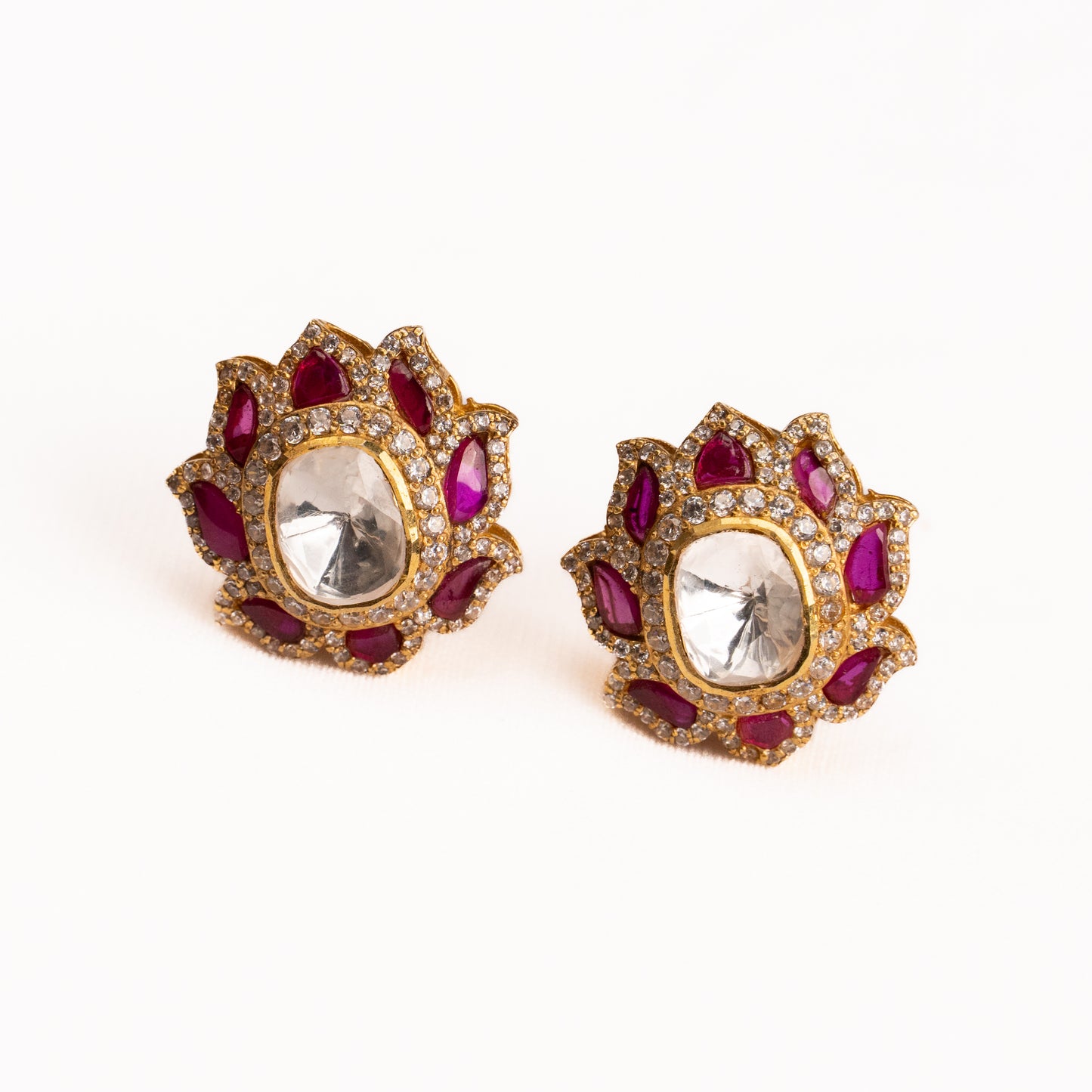 Kumud Silver Studs
