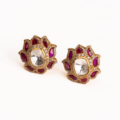 Kumud Silver Studs