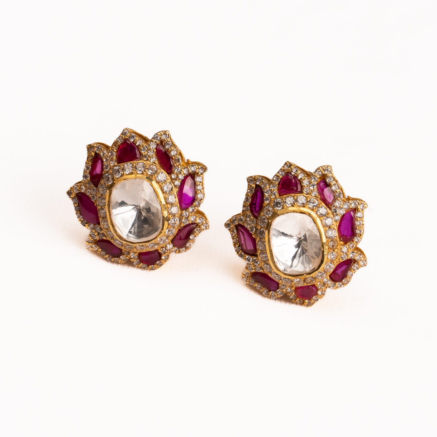 Kumud Silver Studs