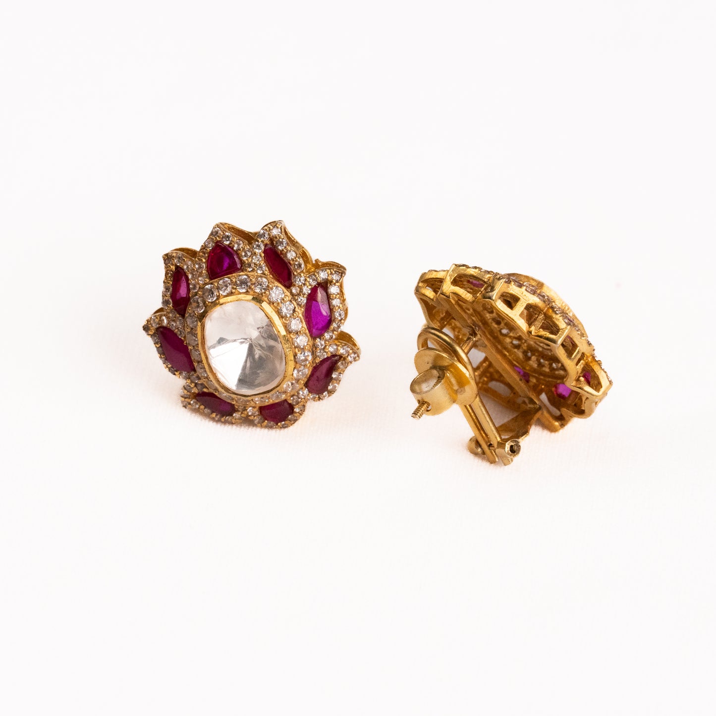 Kumud Silver Studs