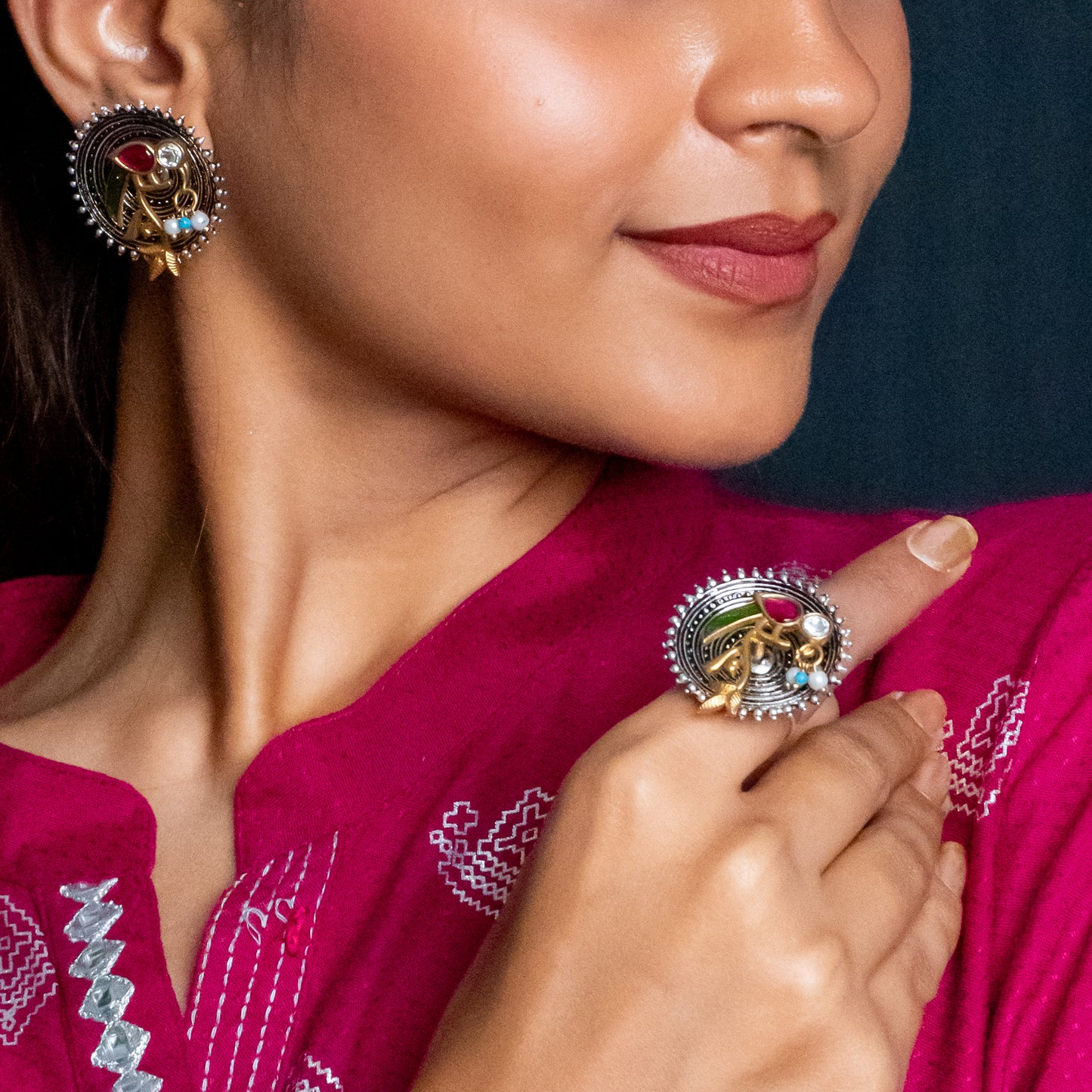 Pakshaa Earrings/Rings