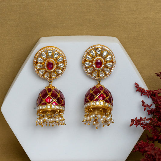 Polki Jhumka