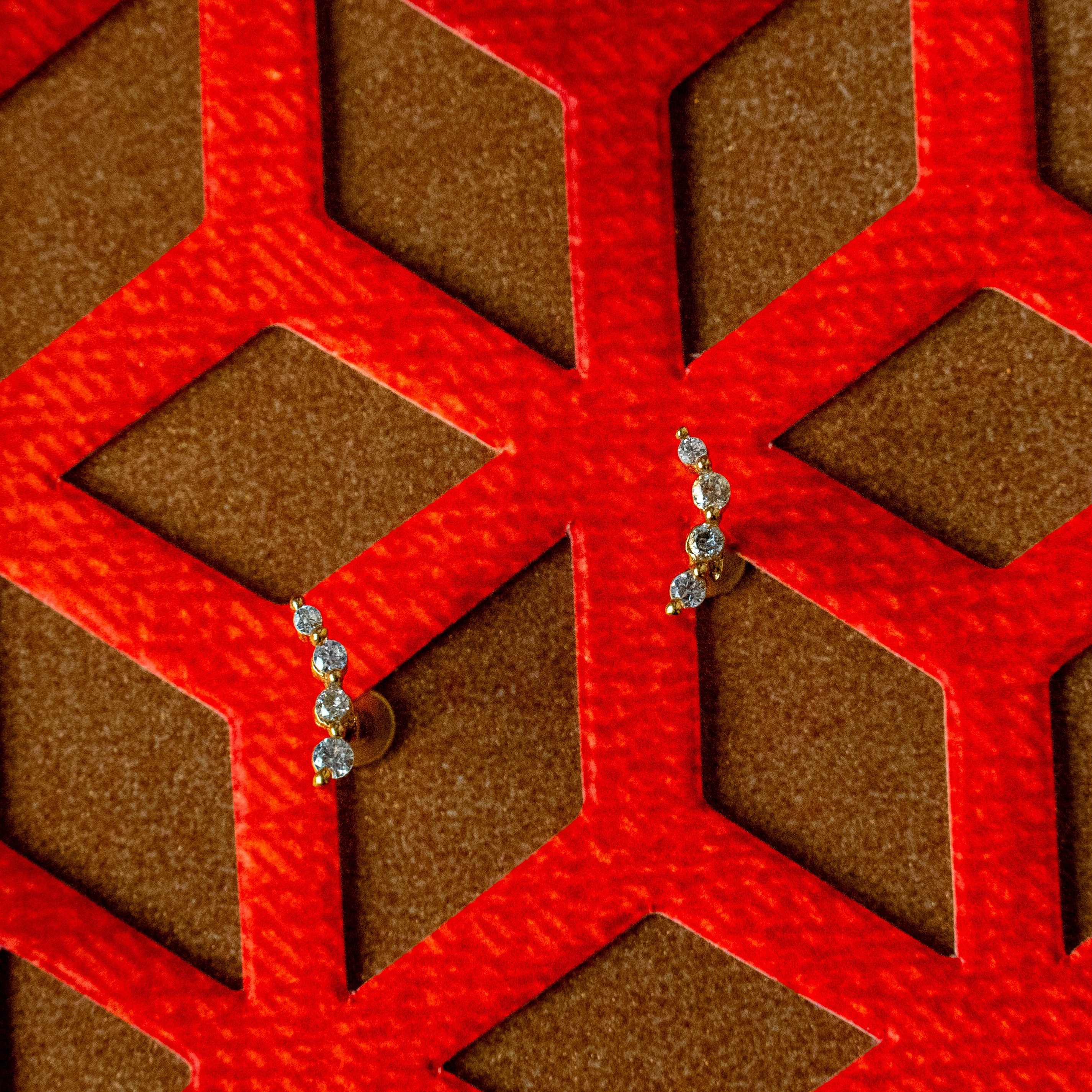 Dew Drops Silver Earrings