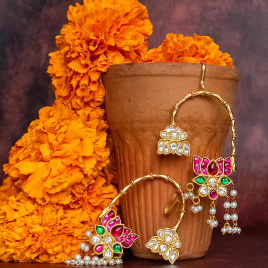 Lotus Ear Cuffs