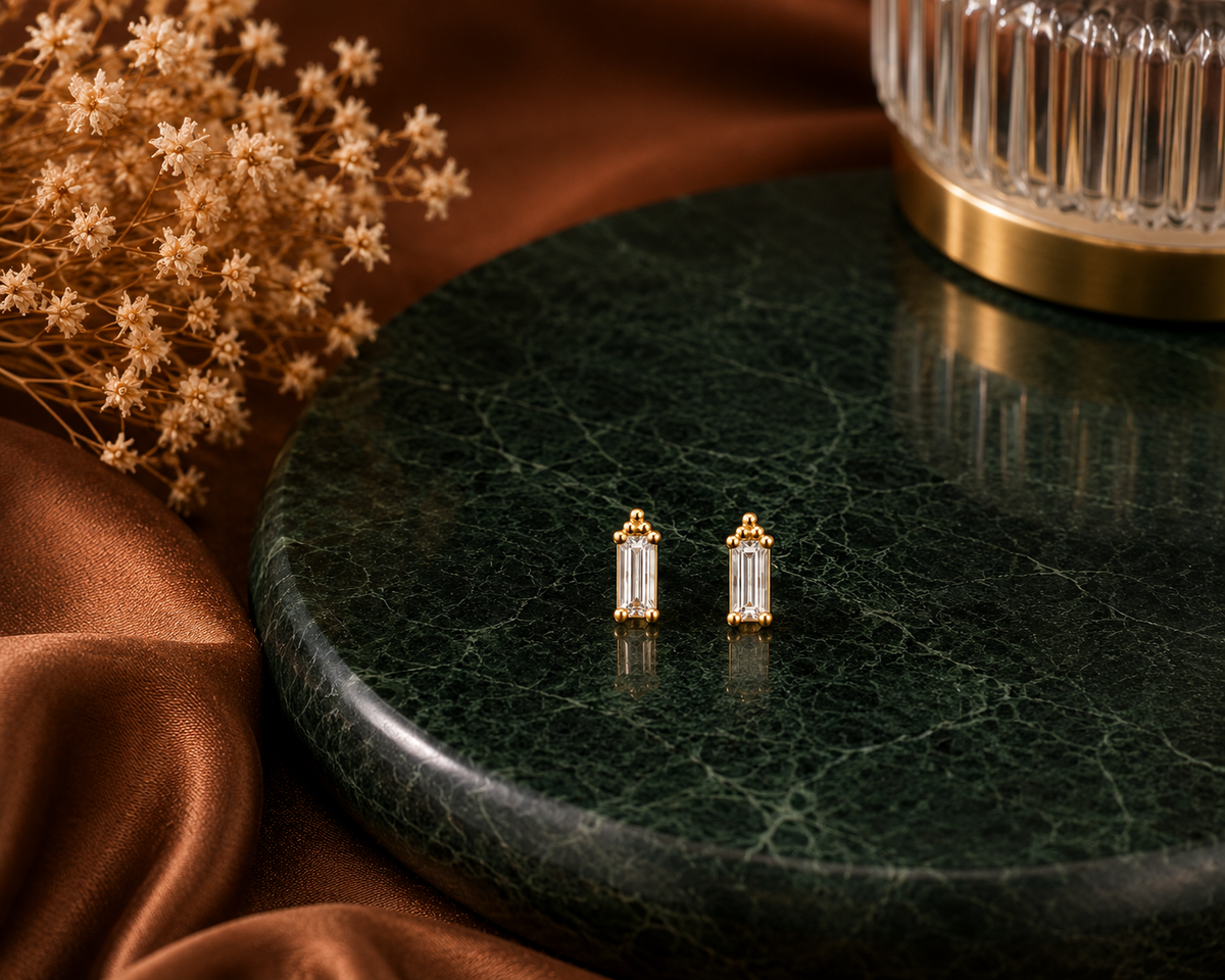 Flix 925 Silver Studs