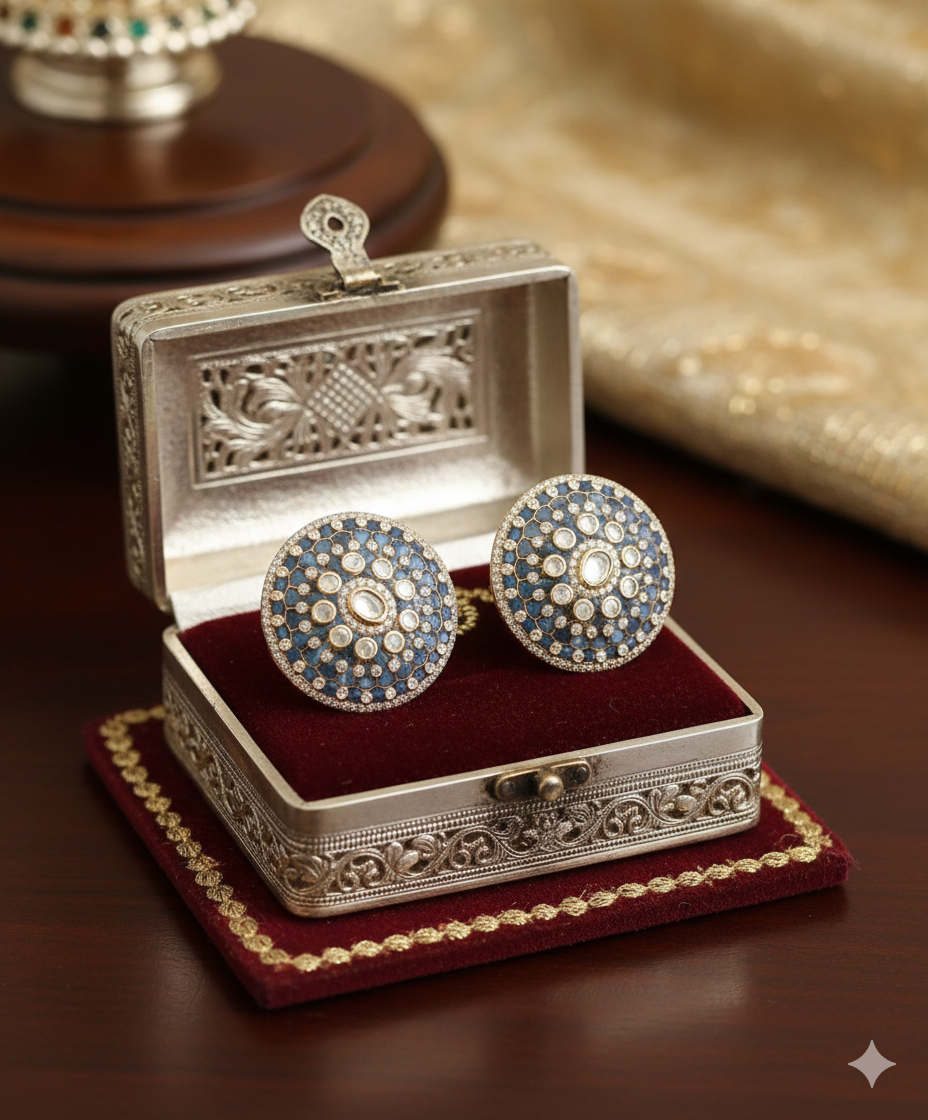 Neel Silver Studs