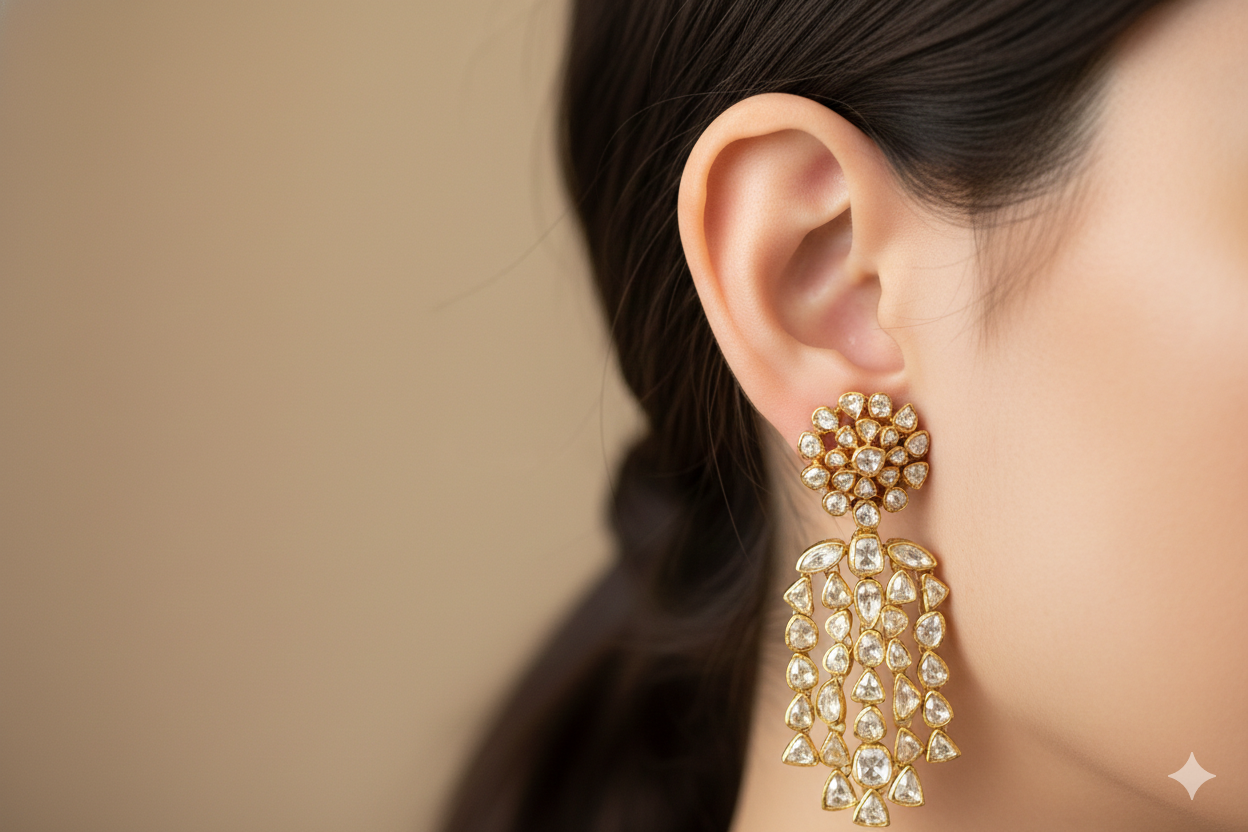 Zarisha Silver Earrings