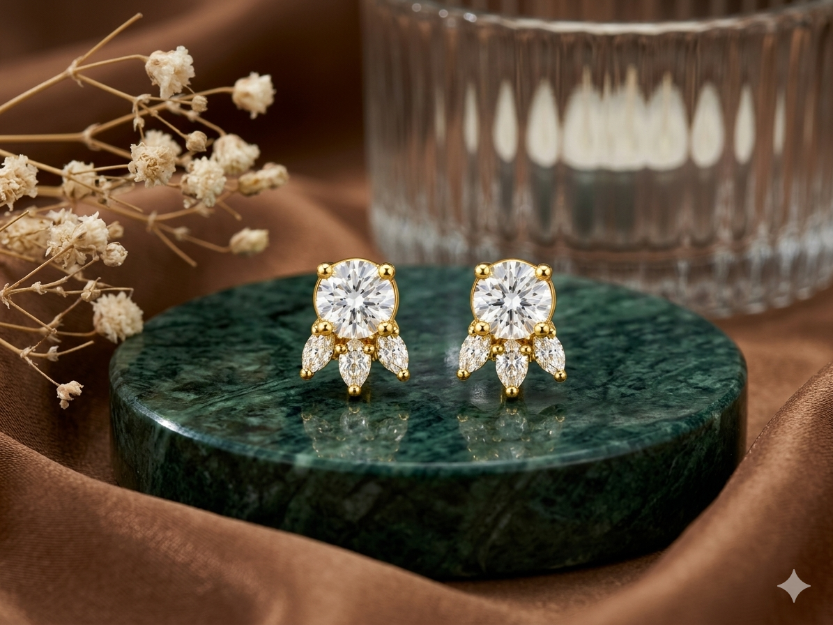 Elia 925 Silver Studs