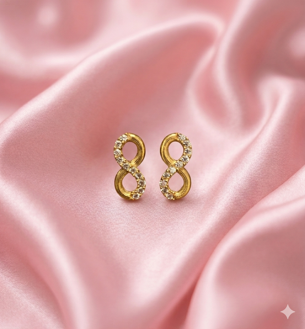 Infinity 925 Silver Studs