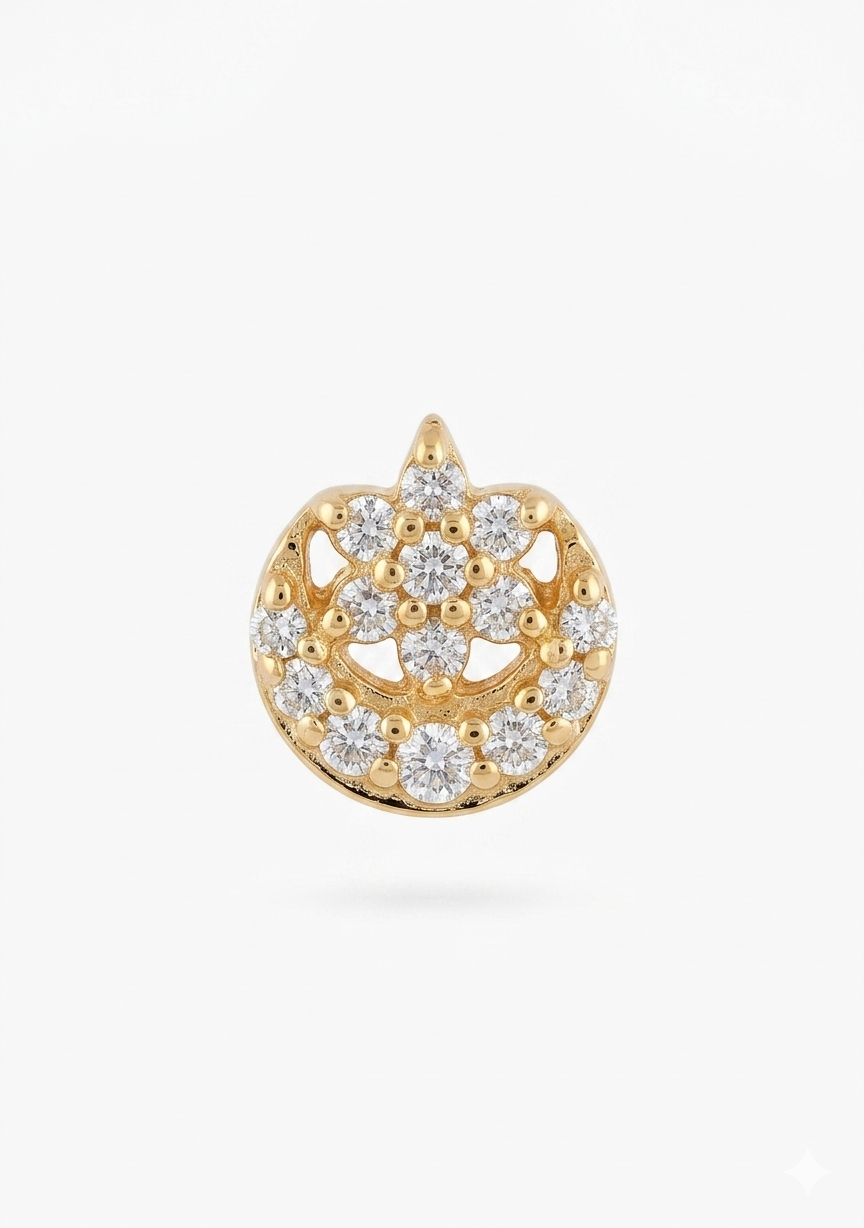 925 Silver Nose Pin for Women