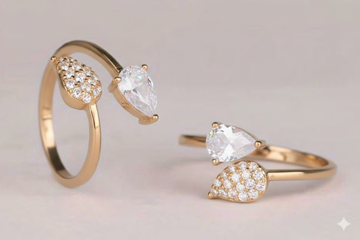 leaflet Toe Rings 26