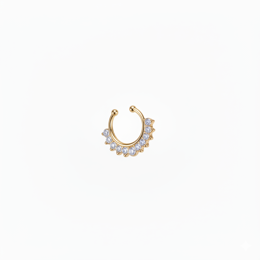 Silver 925 Septum Nose Pin 01