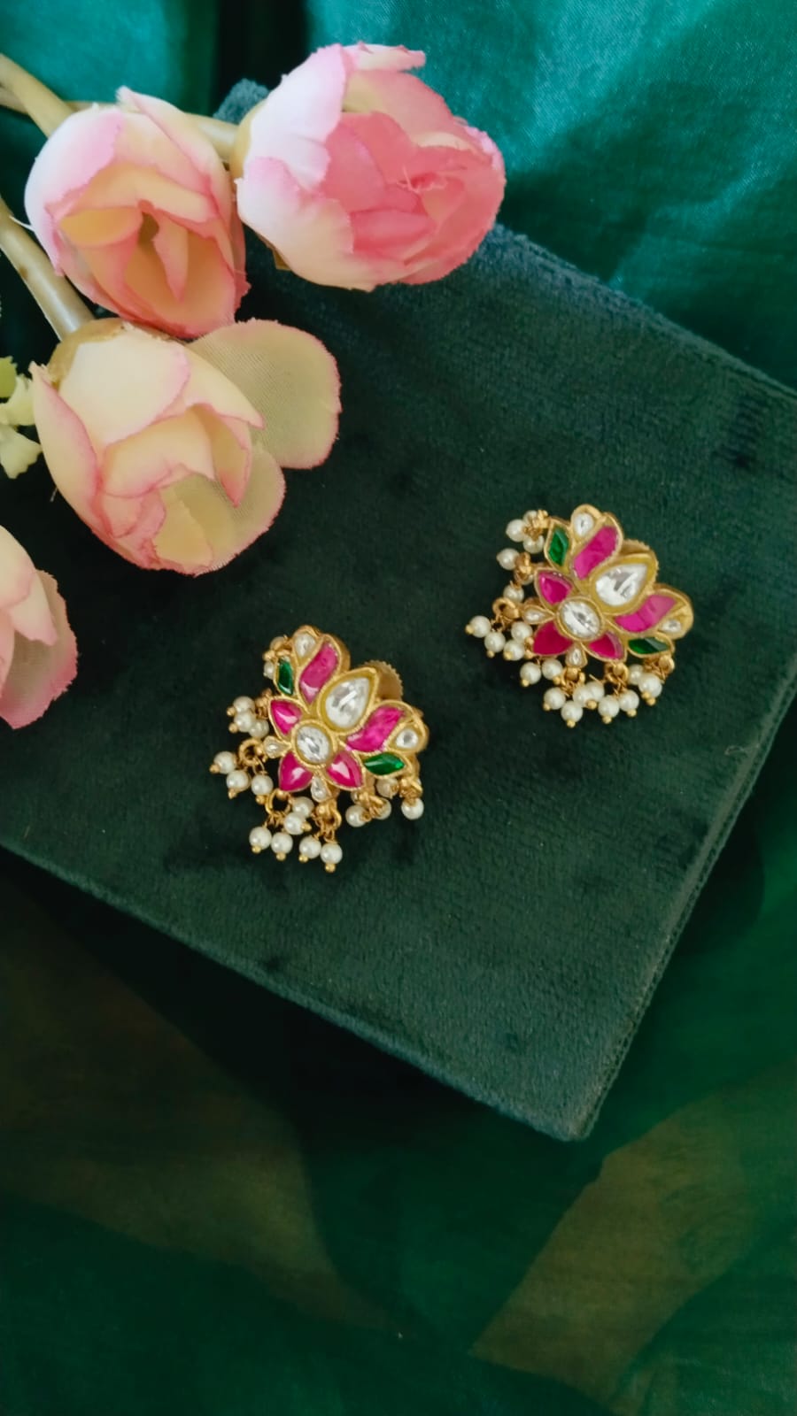 Bahara Lotus Studs