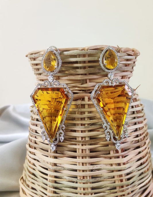 Yellow Triangle Danglers