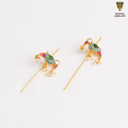 Deeza Kundan Ear Cuffs