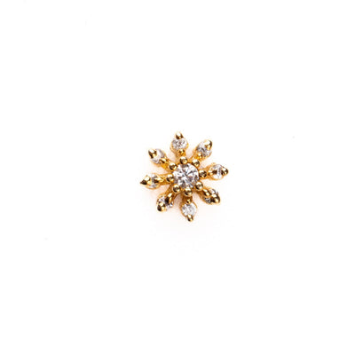 Fiza Gold Nosepins