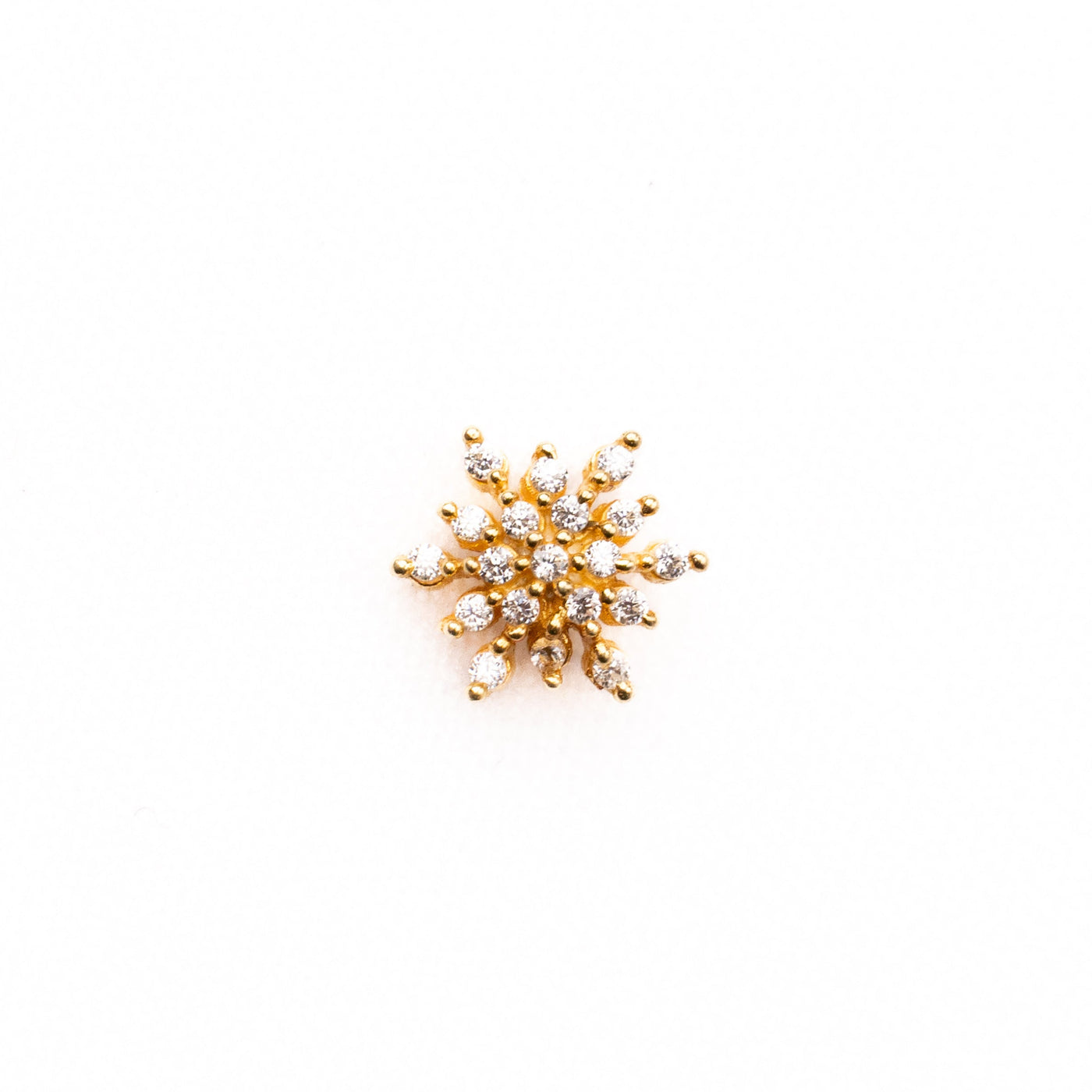 Trishit Gold Nosepins