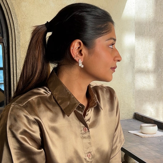 Lisha Silver Earrings