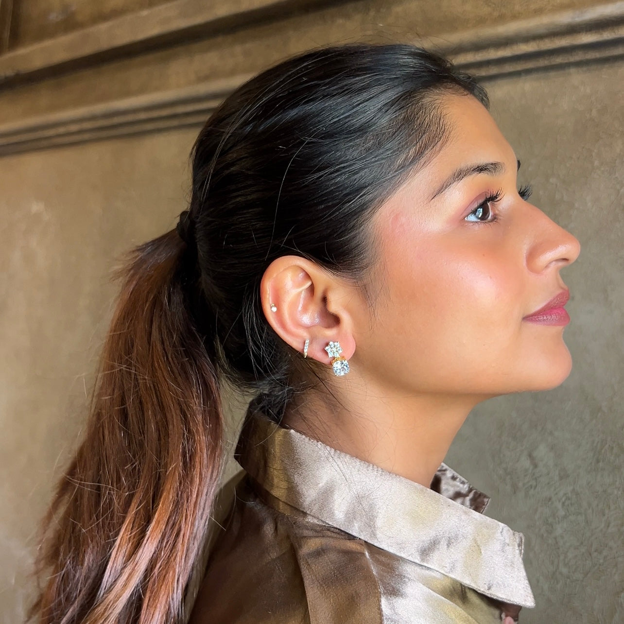 Arvi  Silver Earrings