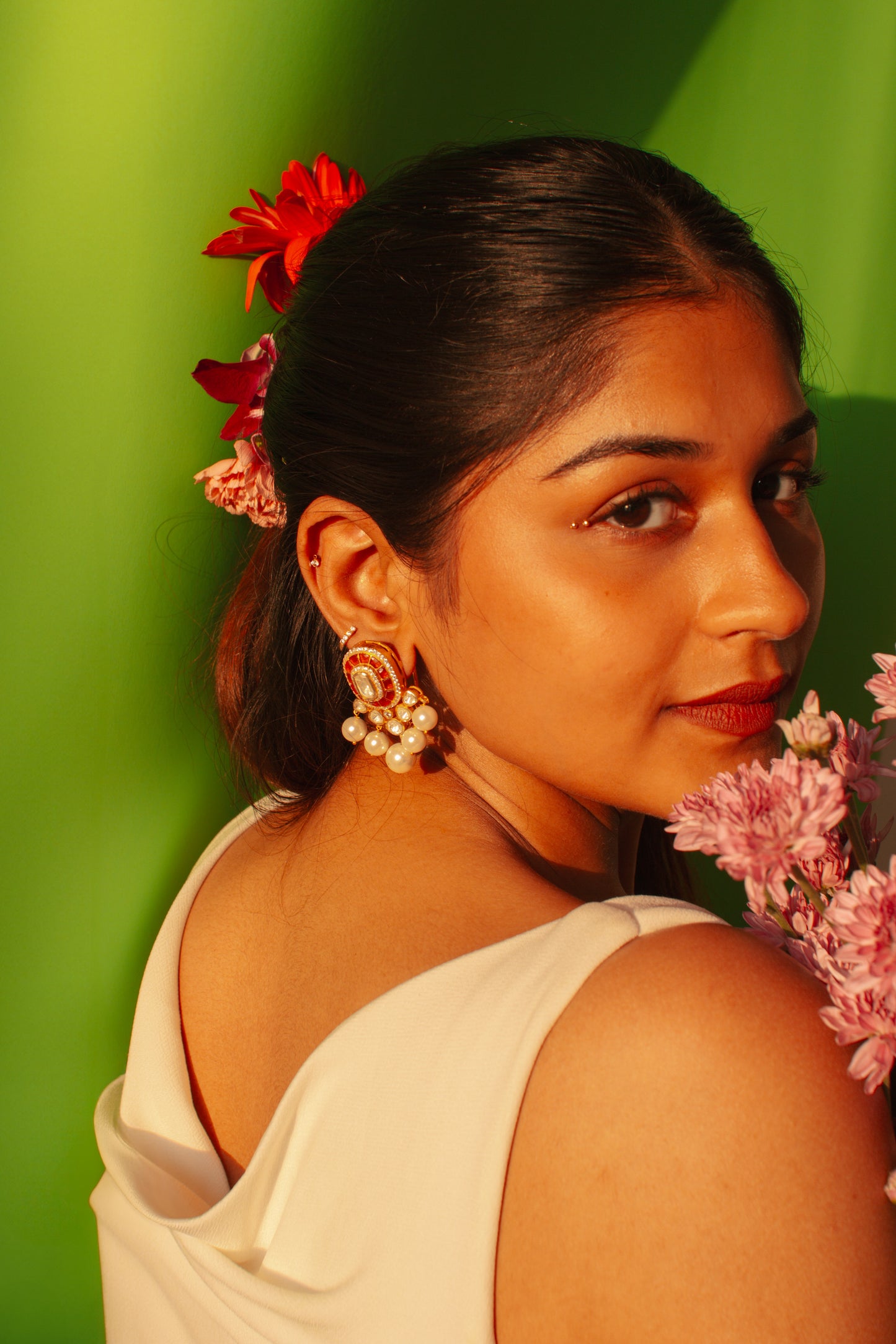 Valmiki Silver Earrings