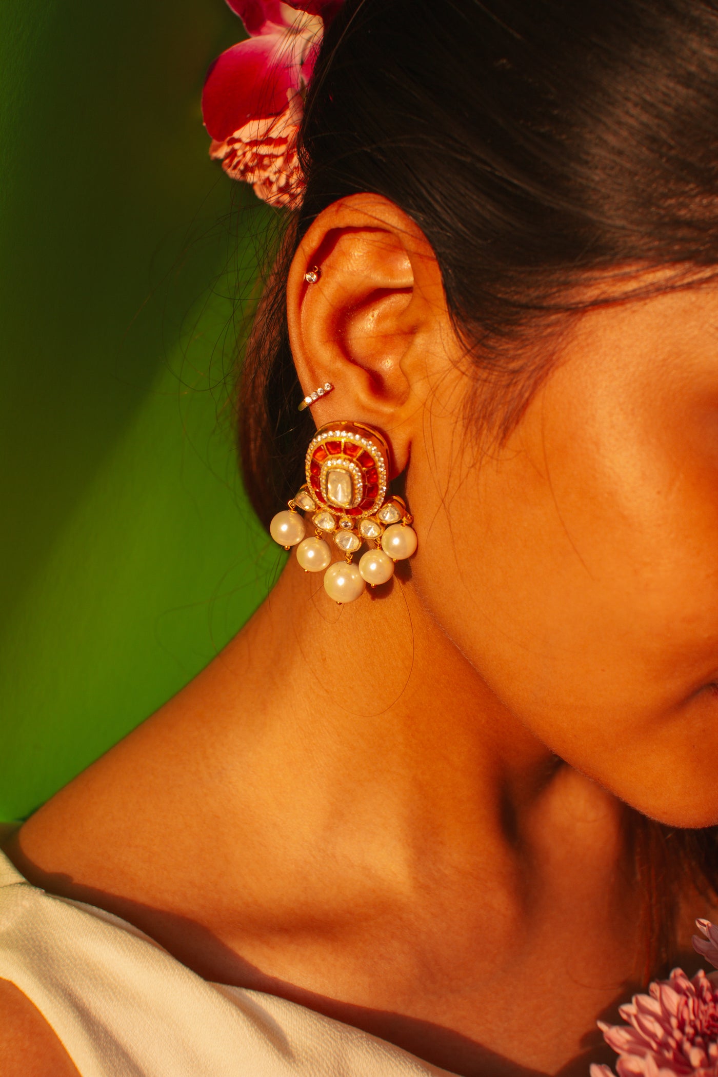 Valmiki Silver Earrings