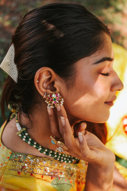 Bahara Lotus Studs