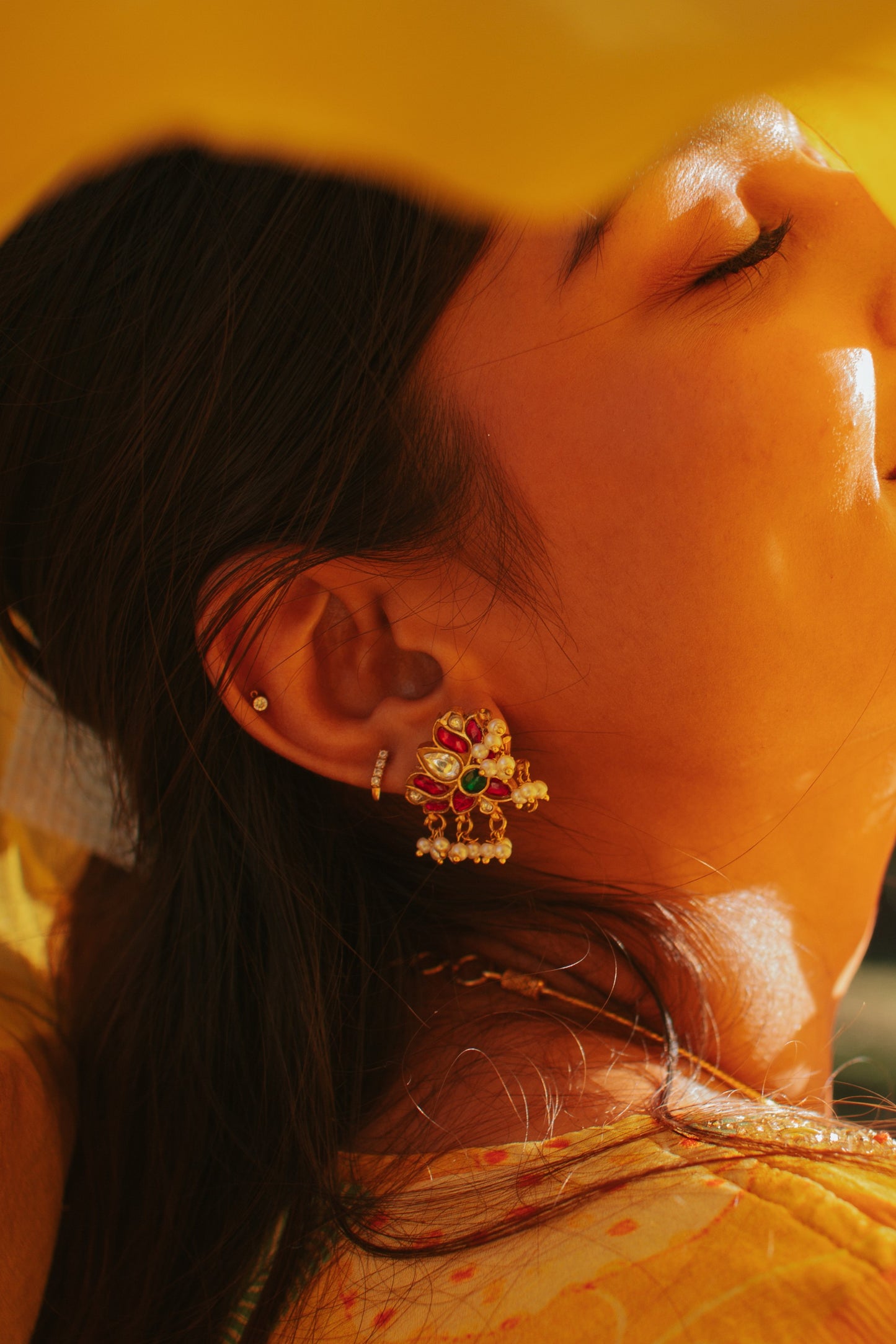 Bahara Lotus Studs