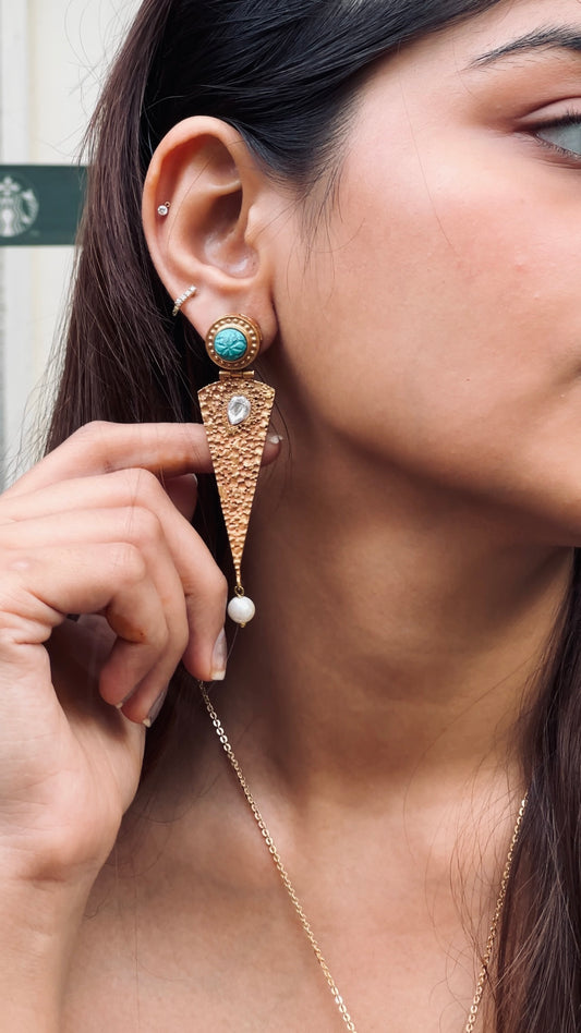 Triangle Necklace set