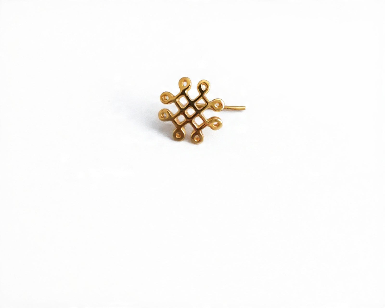 Jaal 925 Silver Nose Pin for Women