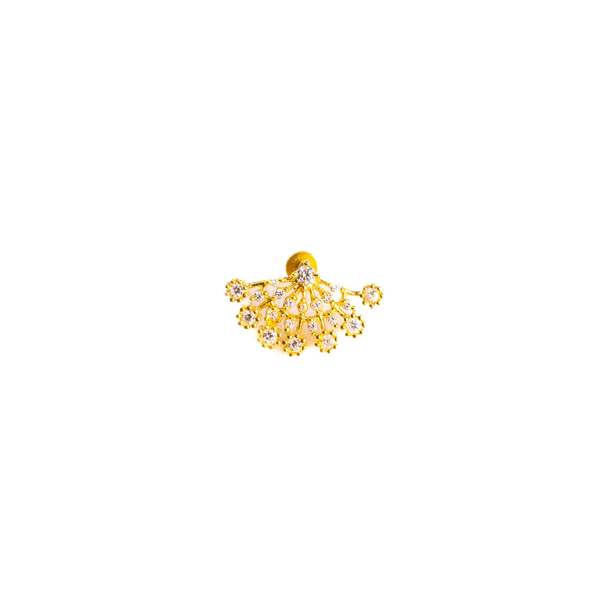 Kavi 925 Silver Nose Pin for Women