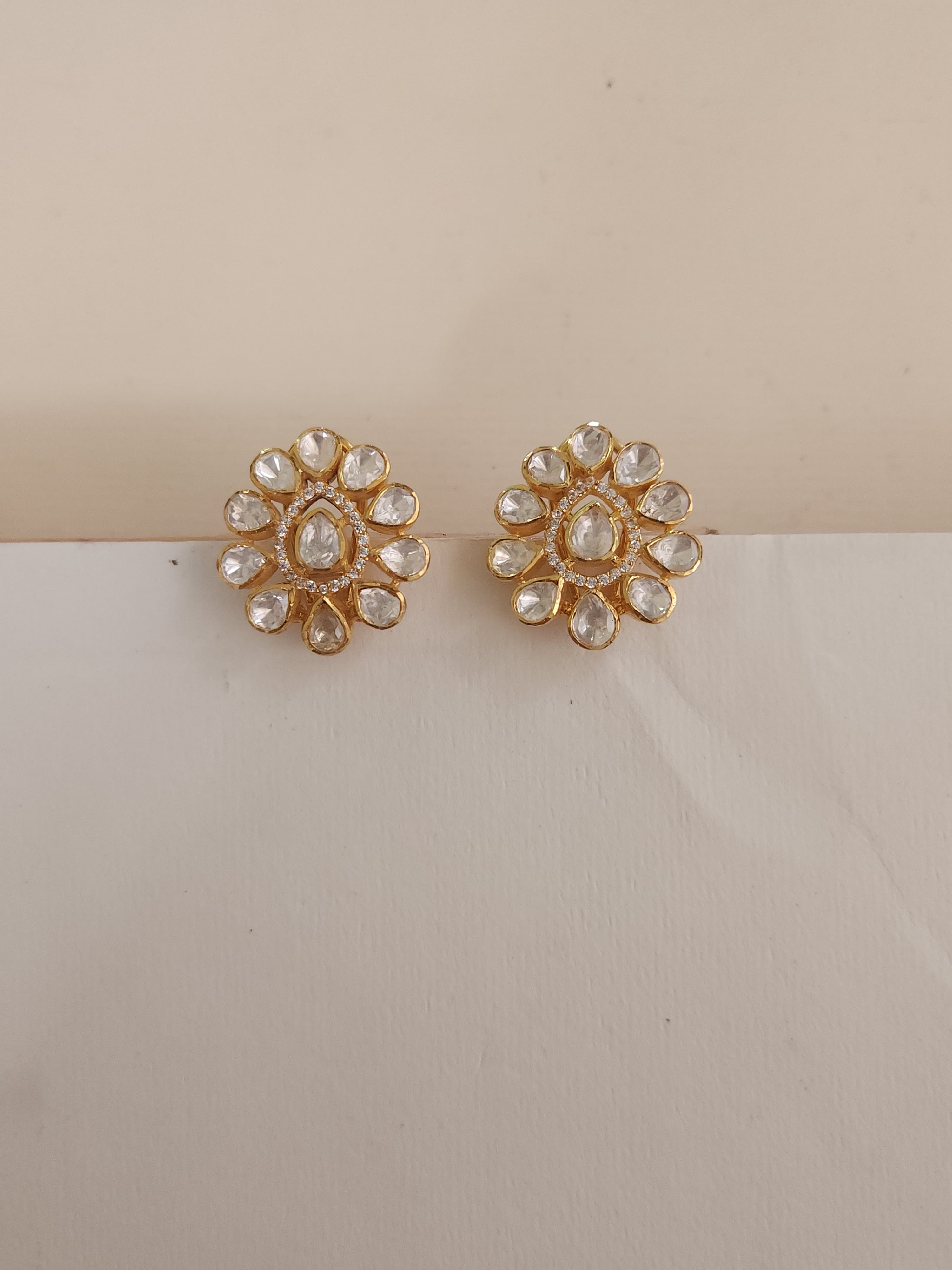 Keshvi Silver Earrings