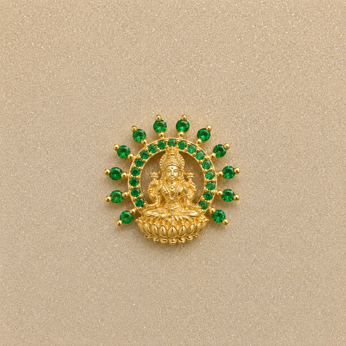 Kamalalakshmi 925 Silver Nose Pin for Women
