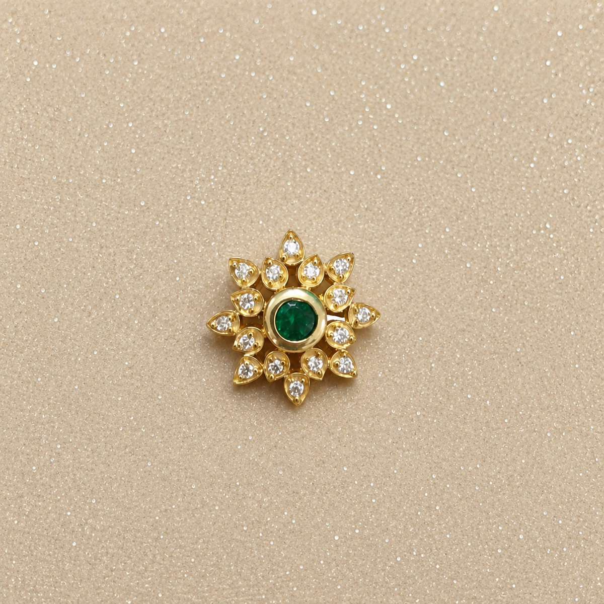 Kusum 925 Silver Nose Pin for Women