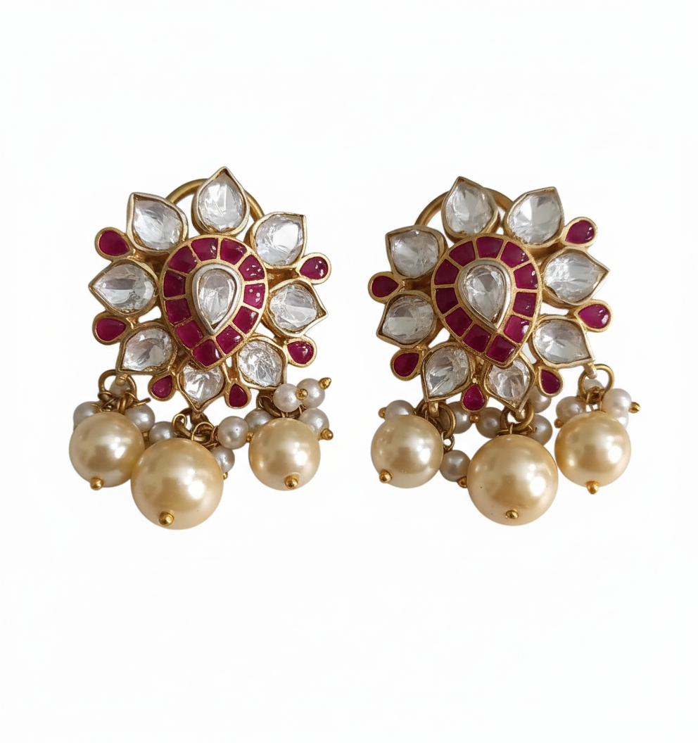 Laalika Silver Studs