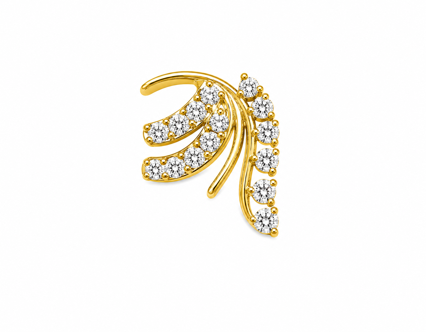 Mani 925 Sterling Silver Nose Pin for Women