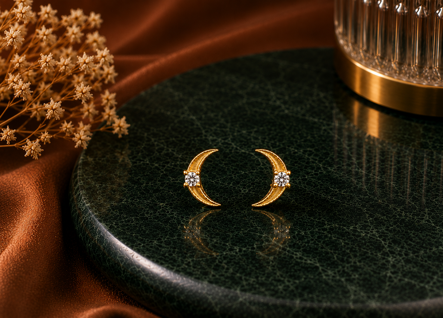 Moonlight 925 Silver Studs