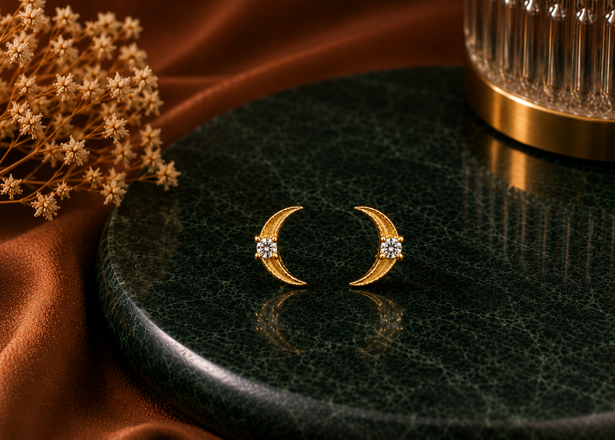 Moonlight 925 Silver Studs