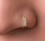 Nosering12 925 Sterling Silver Nose Ring for Women