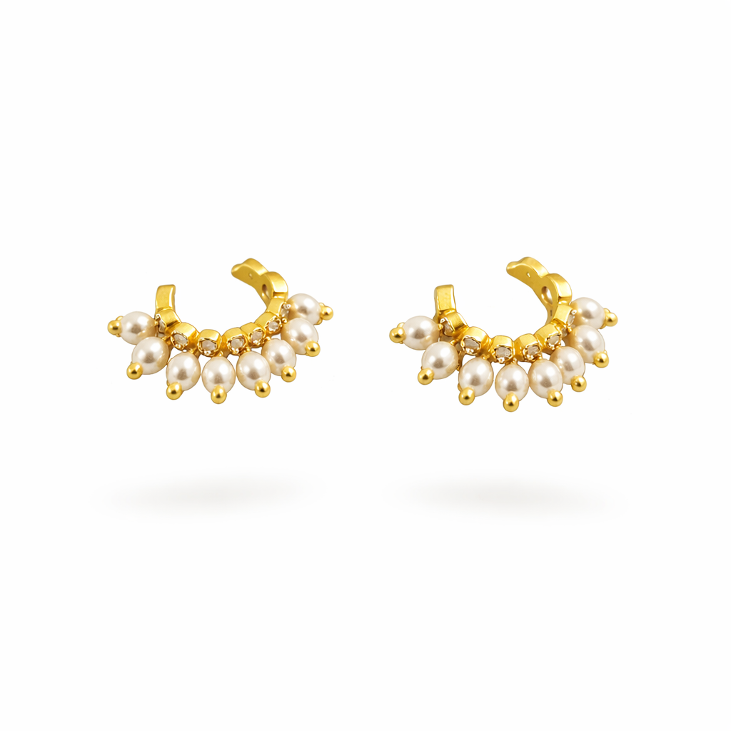 Nyra Silver Earcuffs