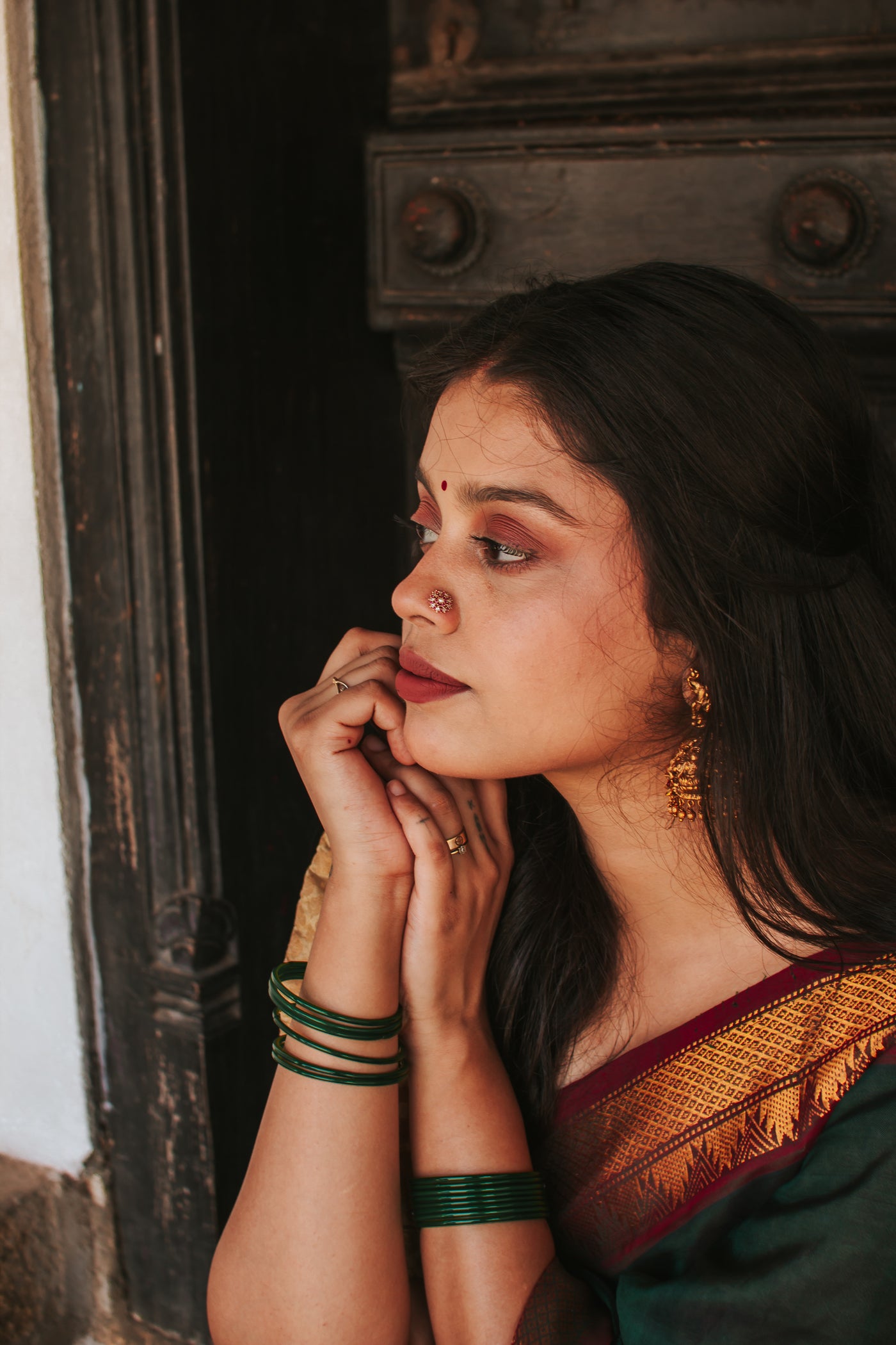 Nayaaz Gold Nosepins