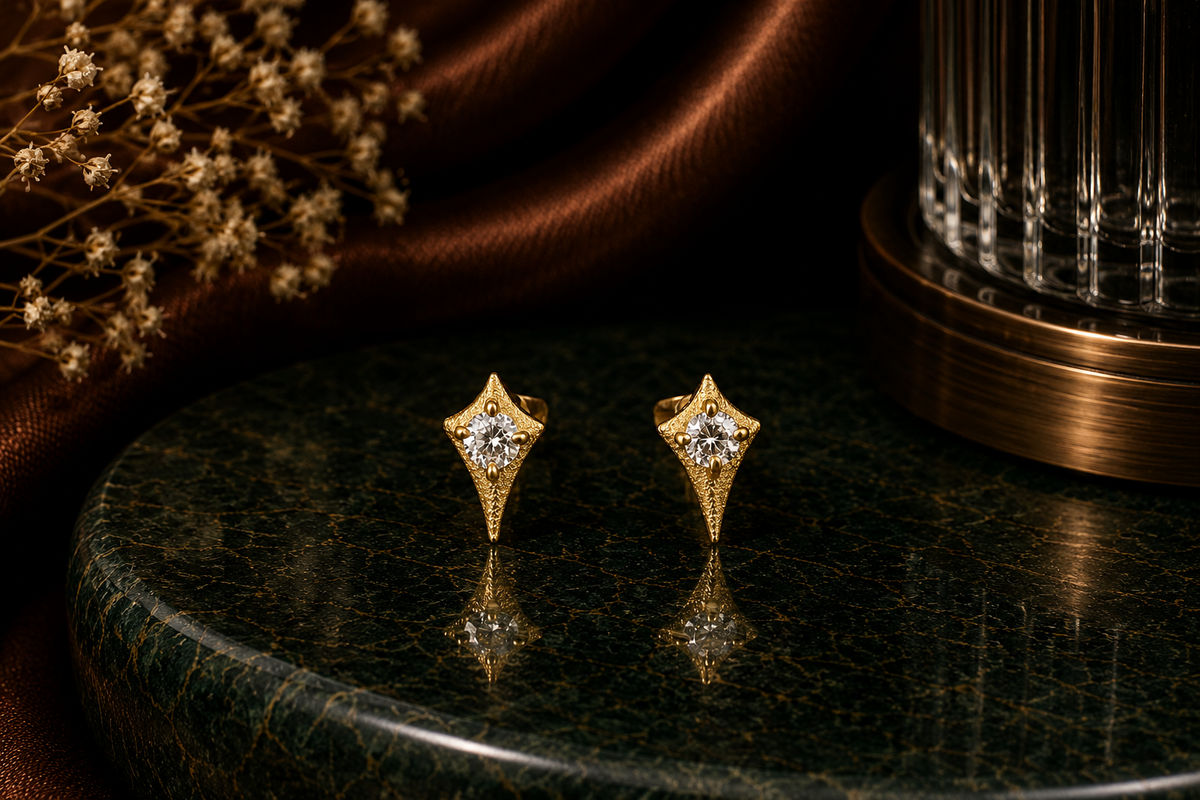 Nira 925 Silver Studs