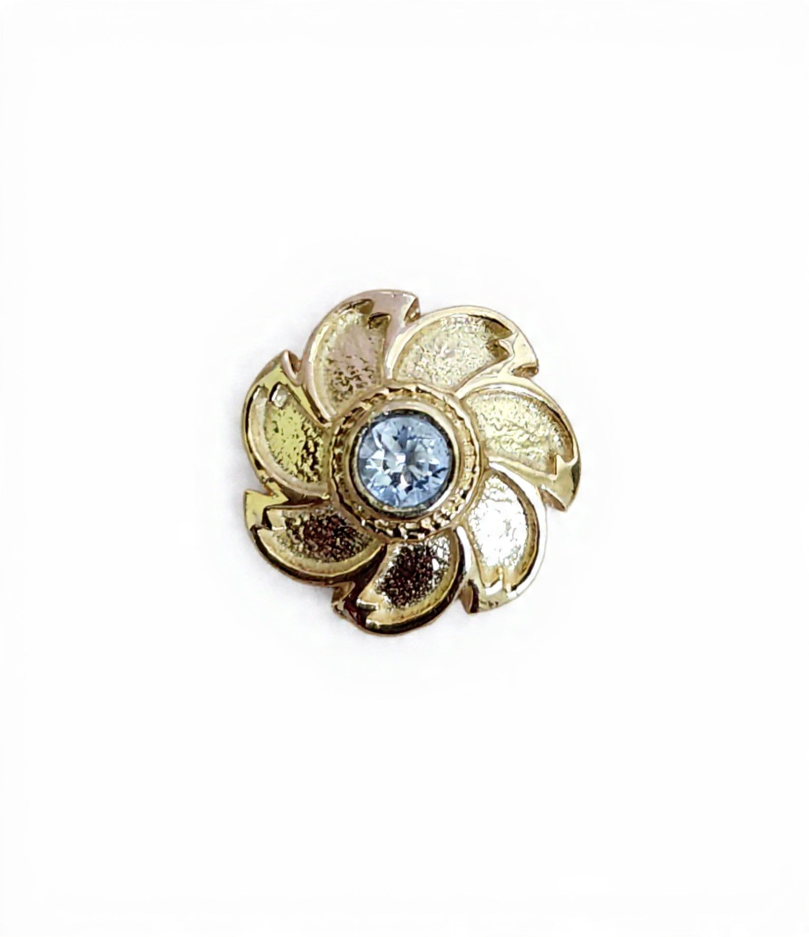 Phool 925 Silver Nose Pin for Women
