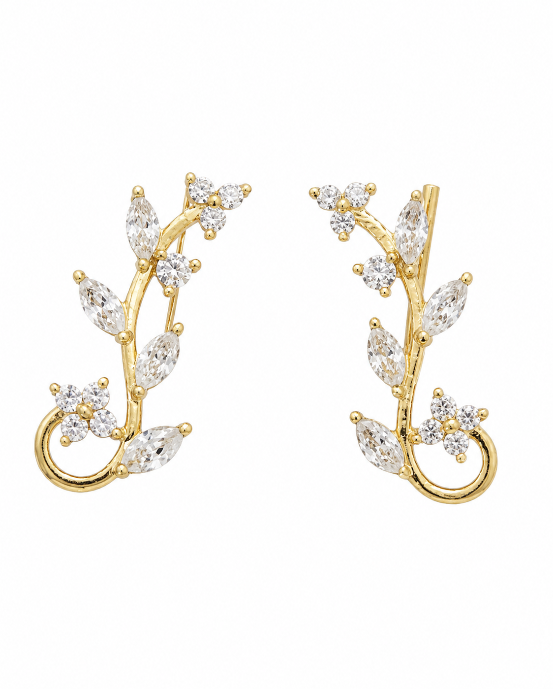 Petal Trail 925 Silver Bluetooth Earrings