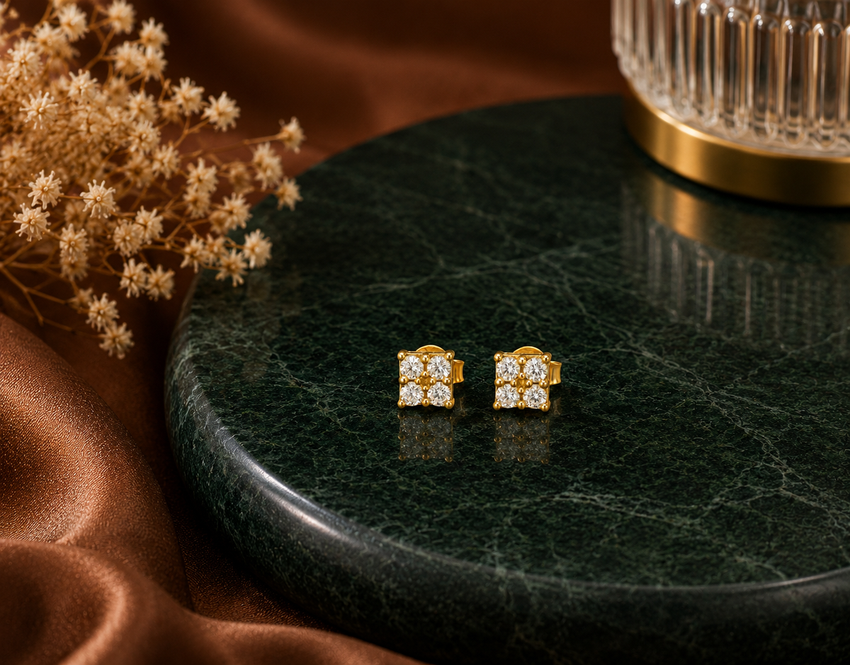 Quadra 925 Silver Studs