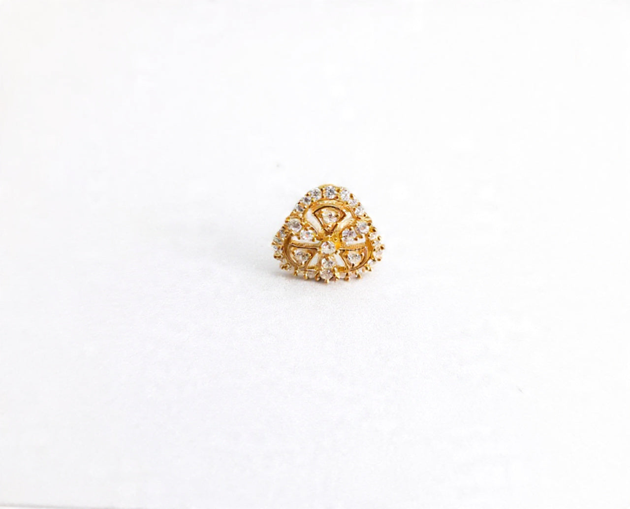 Rim 925 Silver Nose Pin for Women